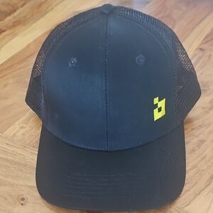 Black Baseball Cap with Bitfury Logo